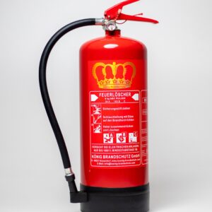 König 6 kg Pulverlöscher ABC Dauerdruck 10 LE DIN EN3