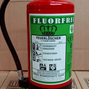 König 6 L fluorfreier Schaum-Dauerdrucklöscher 6 LE DIN EN3
