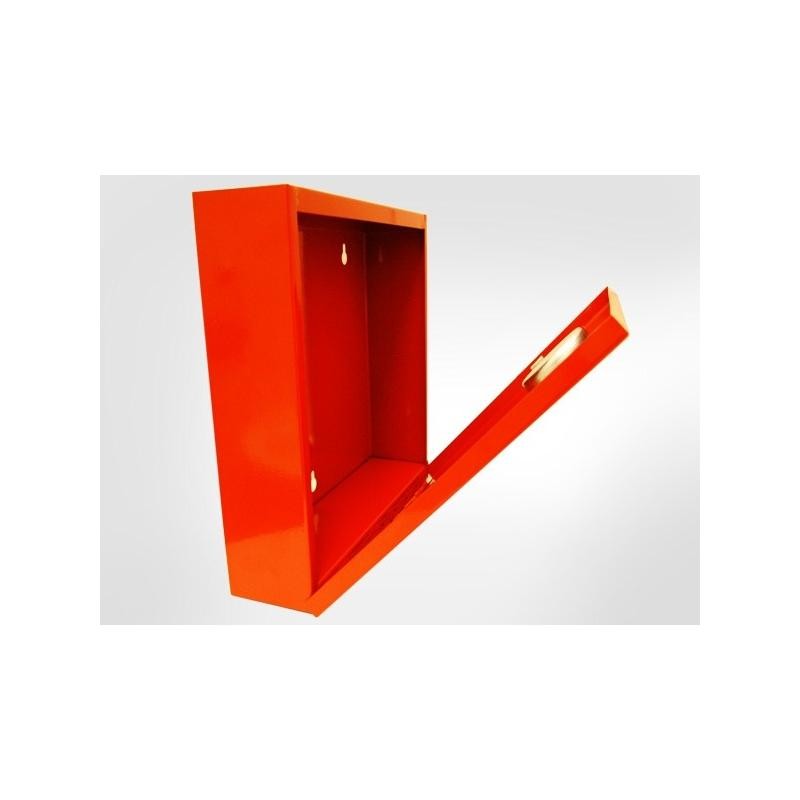 Löschdecken-Behälter 315x305 mm Stahl verzinkt rot