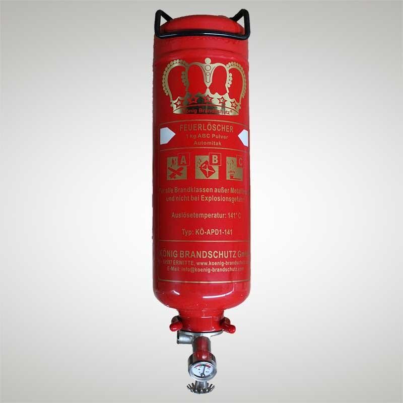 Firexo Feuerlöscher (6 Liter) - Pulverlöscher für Haushalt, Küche, Grill,  Heimgebrauch, Gewerbe, Industrie und Büro - Feuerlöscher für alle  Brandklassen : : DIY & Tools